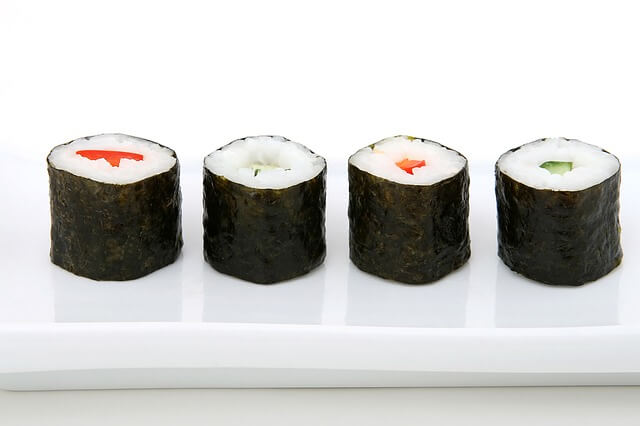 sushi rolls